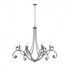 Hubbardton Forge 105055-SKT-07 - Bella 6 Arm Chandelier