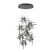 Hubbardton Forge 131107-SKT-STND-10-II0728 - Tura 9-Light Seeded Glass Pendant