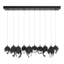 Hubbardton Forge 131145-SKT-STND-89-BP0756 - Chrysalis 10-Light Mixed Crystal Pendant