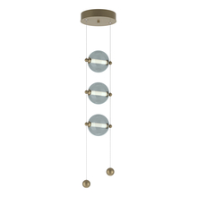 Hubbardton Forge 139059-LED-STND-84-YL0668 - Abacus 3-Light LED Pendant