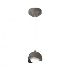 Hubbardton Forge 161183-SKT-STND-07-10-GG0711 - Brooklyn Double Shade Low Voltage Mini Pendant