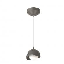 Hubbardton Forge 161183-SKT-STND-07-20-GG0711 - Brooklyn Double Shade Low Voltage Mini Pendant