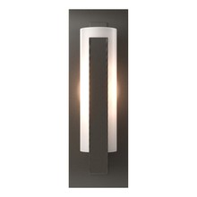 Hubbardton Forge 217185-SKT-07-GG0065 - Forged Vertical Bar Sconce - Steel Backplate