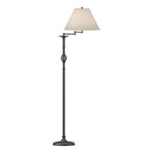 Hubbardton Forge 242160-SKT-07-SA1655 - Twist Basket Swing Arm Floor Lamp