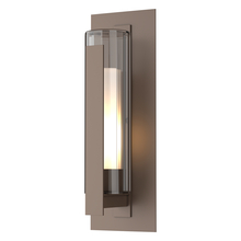 Hubbardton Forge 307283-SKT-75-ZU0662 - Vertical Bar Fluted Glass Large Outdoor Sconce