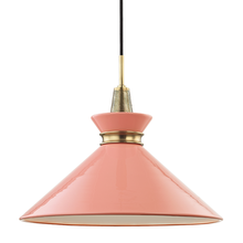 Mitzi by Hudson Valley Lighting H251701L-AGB/PK - Kiki Pendant