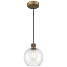 Access 63142LEDDLP-ABB/CLR - Burgundy LED Pendant