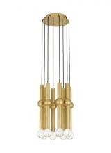 Visual Comfort & Co. Modern Collection 700TRSPGYD8RNB-LED930 - Guyed 8 Light Chandelier