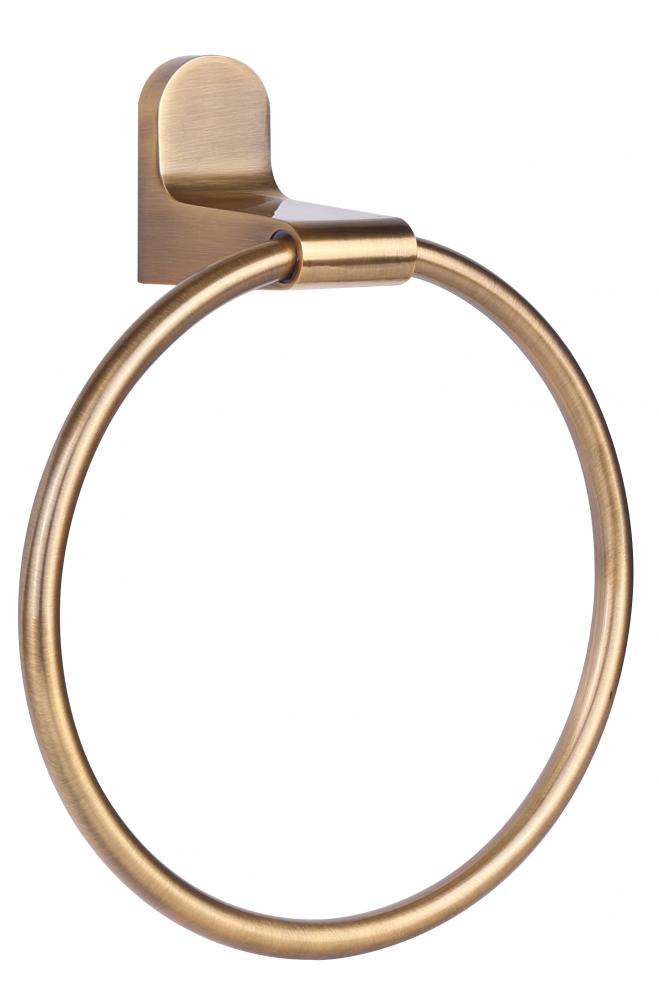 Bath Accessories, LYLA, BA105A06GD, Towel Ring, 6.75" W x 7.375" H x 3.25" D