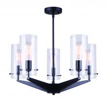 Canarm ICH759A05BK - JONI 5 Light Chandelier