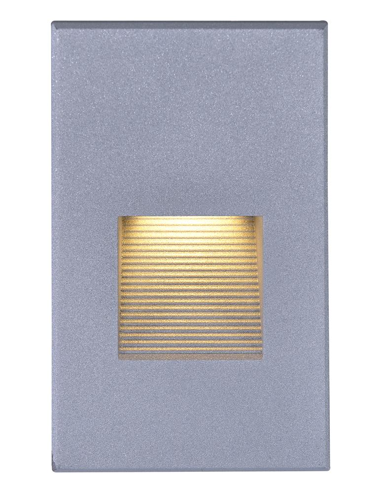 LED Vertical Step Light - 3W - 3000K - Gray Finish - 120V