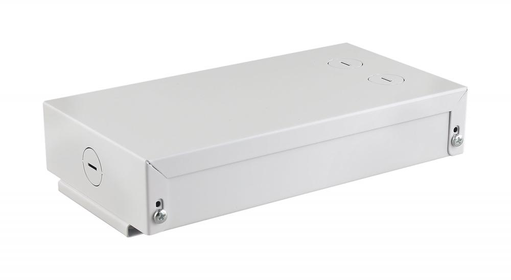 Emergency Battery Backup Module For Adjustible High Bay Fixtures; White Finish; 120-277 Volt