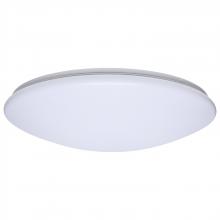 Nuvo 62/1858 - 19 Inch LED Cloud Fixture; 25 Watts; 27K/30K/35K/40K/50K CCT Selectable; Round Shape; White Finish;