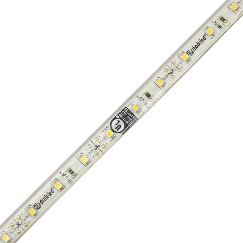 FLUID VIEW 12V Wet Location LED Strip Light - Amber - 16.4 ft. spool