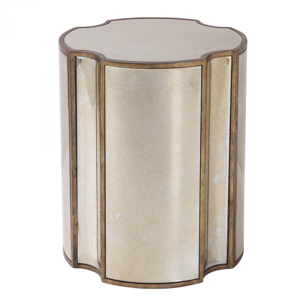 Uttermost Harlow Mirrored Accent Table