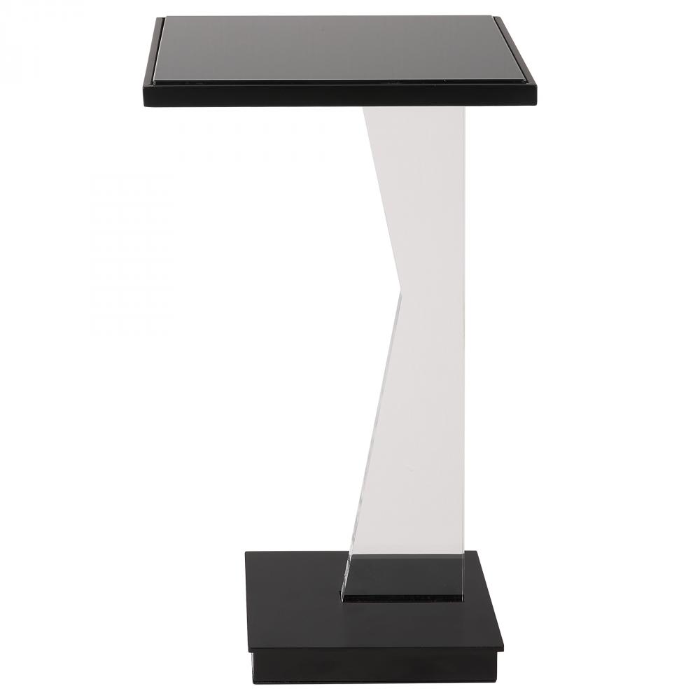 Uttermost Angle Contemporary Accent Table