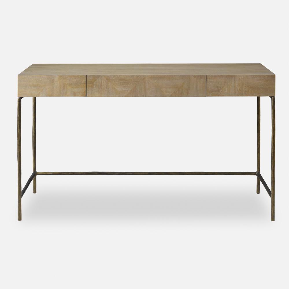 Uttermost Aristotle Natuiral Wood Modern Desk