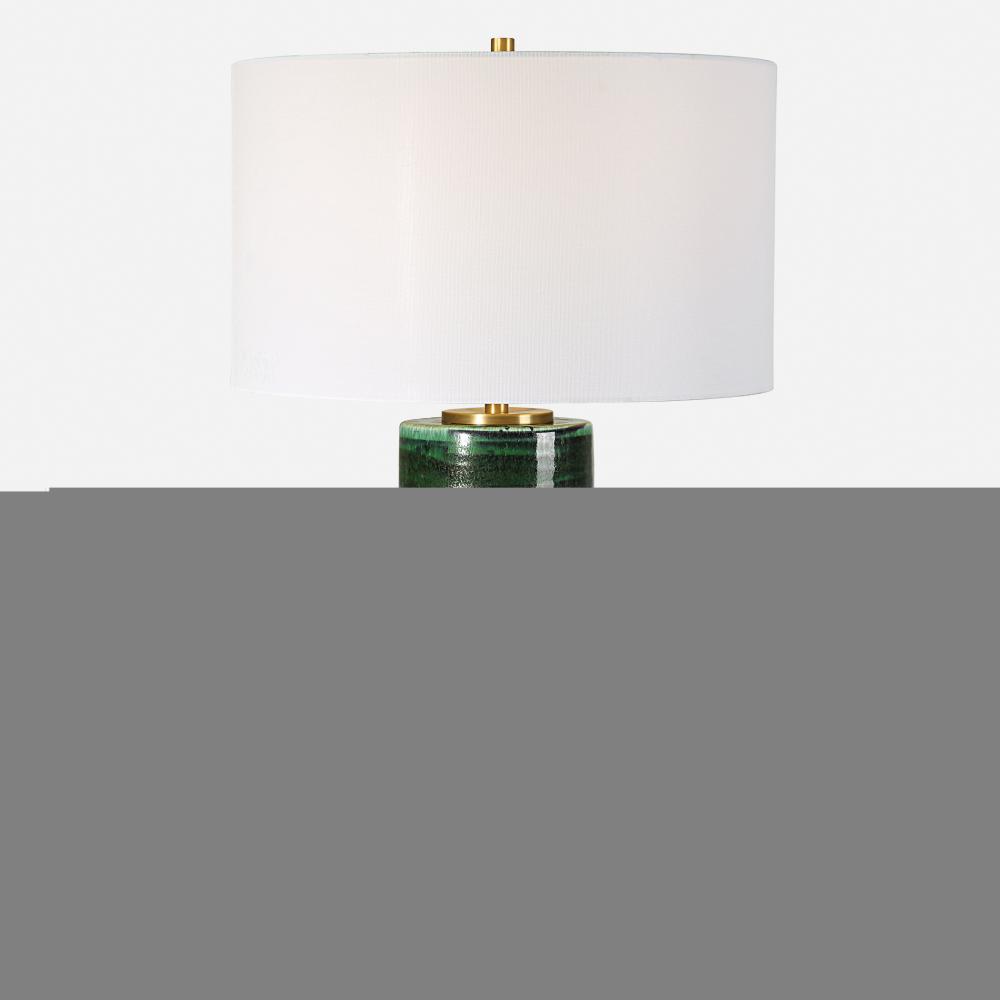 Uttermost Galeno Emerald Green Table Lamp