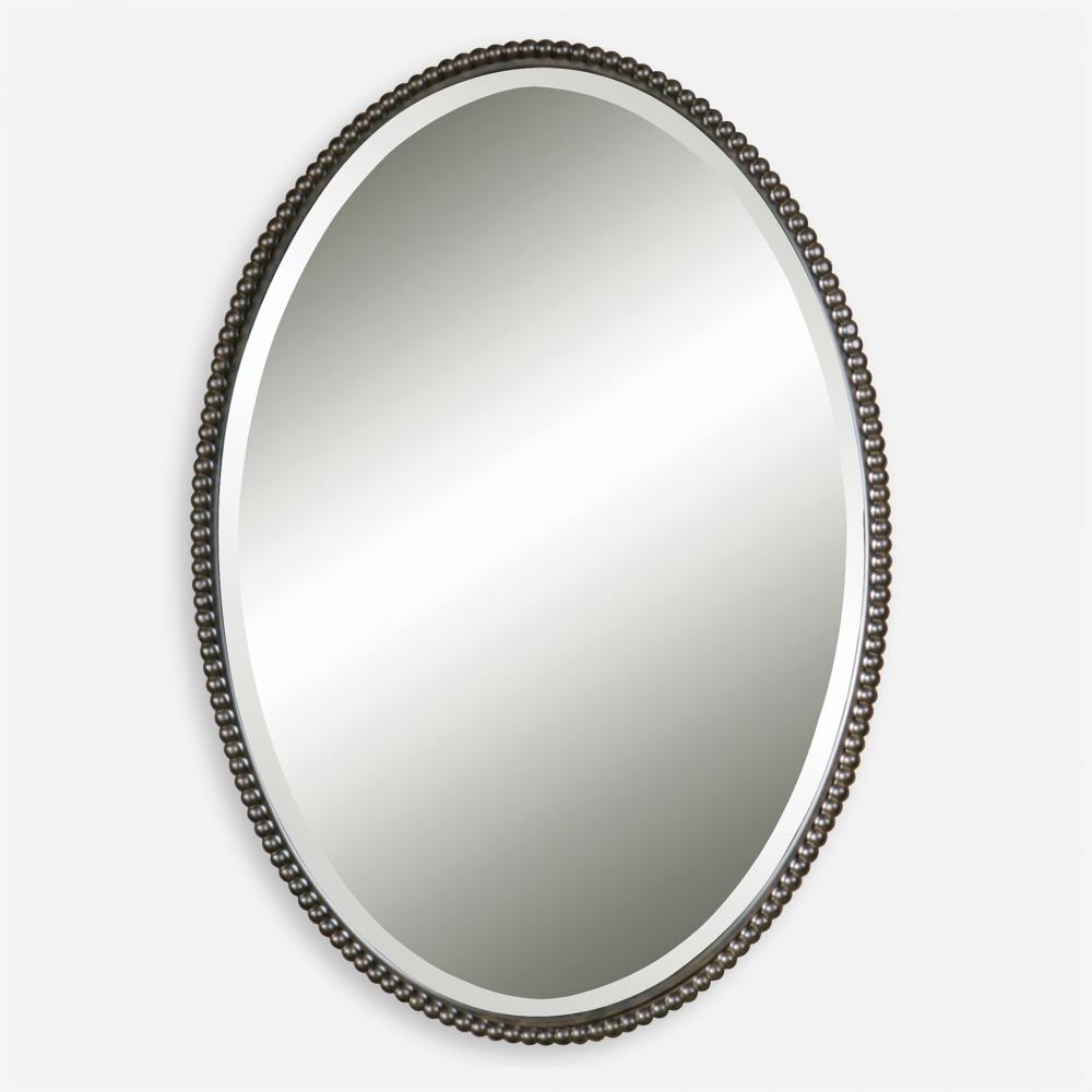 Uttermost Sherise Bronze Oval Mirror