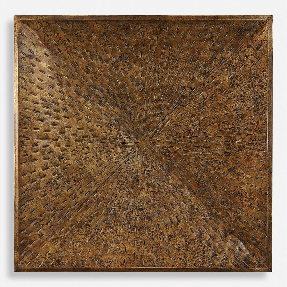 Uttermost Blaise Antiqued Bronze Wall Art