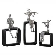 Uttermost 20062 - Musical Ensemble Statues, S/3