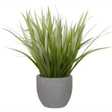 Uttermost 60194 - Uttermost Dracaena Grass In Gray Planter