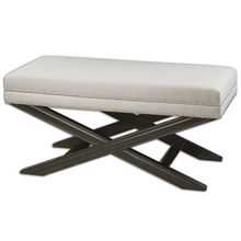 Uttermost 23099 - Uttermost Viera White Bench