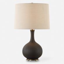 Uttermost 30373 - Rimini Black Glaze Table Lamp