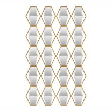 Uttermost 04151 - Jillian Mirrored Wall Art