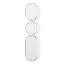 Corbett 393-03-SWH/VB - Opal Wall Sconce