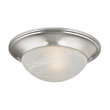  7301FM/20 - Thomas - Flushmounts 12'' Wide 1-Light Flush Mount - Brushed Nickel