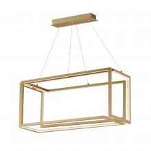 ET2 E21266-GLD - Penrose-Linear Pendant