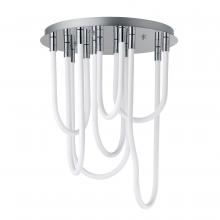 ET2 E24987-PC - Soleil-Flush Mount Chandelier